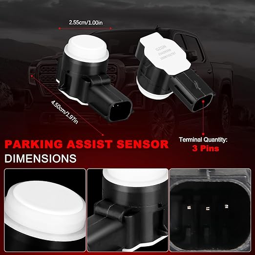 Parking Assist Sensor Compatible with Chevy Silverado Tahoe Suburban Camaro,GMC Yukon Sierra,Cadillac Escalade CTS CT6,Buick 