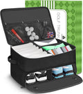 CAMPLAND 2 Layer Trunk Organizer, Waterproof Car Locker for 2 Pair Shoes, Durable Trunk Storage for Balls, Tees, Clothes,