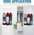 Over Door Hat Organizer Hanging Baseball Hat Organizer Storage with 40 Hooks Design Over The Door Hat Rack Good Hangers Rod H