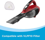 BLACK+DECKER dustbuster AdvancedClean Cordless Handheld Vacuum, Home and Car Vacuum (HLVA320J26)