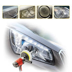 Auto Vehicle Headlight Restoration Kit, DIY Car Care Electric Repair Kit to Restore Oxidation Hazy Yellow Scratch for Headlig