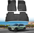 Powerty Floor Mats for 2024 2025 2026 Chevrolet/Chevy Trax Accessories All Weather Floor Liner 3D TPE 1st & 2nd Row Floor Mat Heavy-Duty Floor Liners