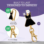 Women’s Bag Charm Key Finder, Car Keychain Hook, Cute Purse Organizer & Tote Bag Accessories, Gifts for Mom - Original