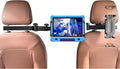 2026 Tablet Holder for Car Headrest [3 in 1 Sturdy Upgrade Extension Arm] 360° Rotating Adjustable for ipad Headrest Mount, for Most Tablets/Phones, Fit Larger Tablet (Short Side ≤11") - Black