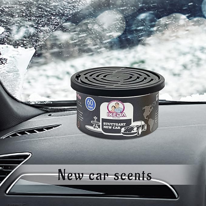 Car Air Freshener: Stuttgart New Car Scent | Car Scents | Odor Eliminator Essential | Long-Lasting | Strong Fragrance | For H