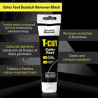 T-Cut Color Fast Scratch Remover Black 5.3 oz – Restores & Repairs Scratches on Black Car Paint, Removes Oxidation & Enhances Shine