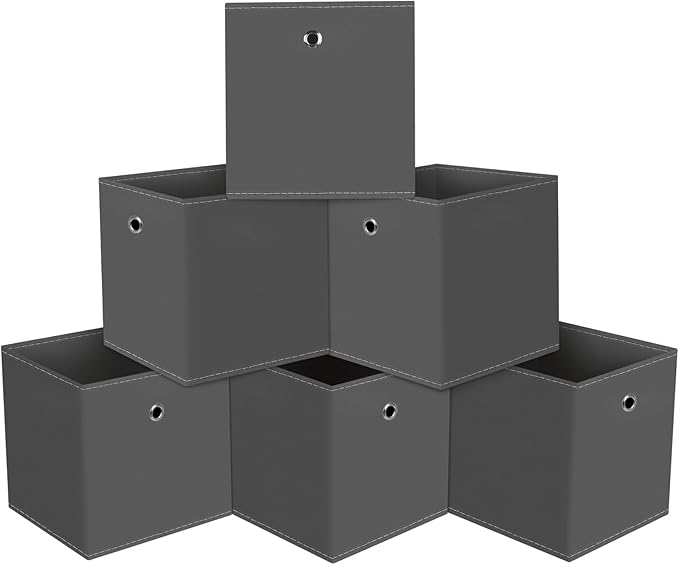 13 inch Record cube storage bins,collapsible fabric storage cubes Decorative storage basket,apply to clothes organizer box,sh
