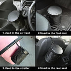 Car Trash Can,Collapsible Pop-up Trash Bin,Auto Foldable Cars Trashcan Waste Basket,Automotive Portable Car Garbage Cans with Lid for SUV,Truck and Vehicle