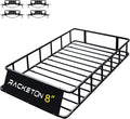 74”x45”x8” Roof Cargo Rack for SUV Car Trucks,Heavy Duty Cargo Basket Anti-Rust Top Luggage Rack