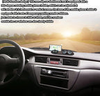 lasuroa Multifunctional Car Anti-Slip Mat with Phone Holder, 360°Rotatable Mobile Phone Holder Anti Slip Pad for Car Dashboar