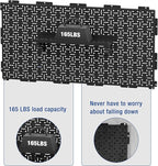 WORKPRO Metal Pegboard 16”x 32” Steel Panel with Round Holes & Vertical Slots 3-Pack, Black Heavy Duty Garage Peg Board Wall 
