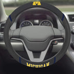FANMATS NCAA Unisex-Adult Embroidered Steering Wheel Cover