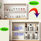 Shoe Slots Organizer for Closet 12PACK Shoe Stacker Adjustable Shoe Slots Organizer Shoe Space Savers Double Layer Stack Shoe