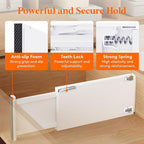 Lifewit 14 Pack 6" High Drawer Dividers 34-56cm/13.5-22" Adjustable Drawer Organizer for Clothes/Utensils, Expandable Drawer 