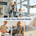 Veken 9/11 Set Compression Packing Cubes for Travel Essentials,Compressible Expandable Large Luggage Suitcase Organizer Bags 