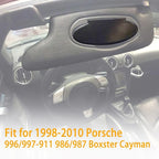 Sun Visor Vanity Mirror Covers Driver or Passenger Side Visor Mirror Lid Replacement for Porsche 996/997-911 986/987 for Boxster for Cayman 1996-2010 1Pcs Black