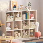 Homsorout Fabric Closet Storage Cubes - 8 Pack Square Storage Bins with Dual Handles for Clothes, Towels, Toys, Cube Storage 
