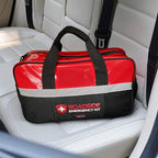 Kitgo Car Emergency Kit,Premium Roadside Assistance Essentials with Jumper Cables, Flashlight, Shovel, Screwdriver Set - Idea