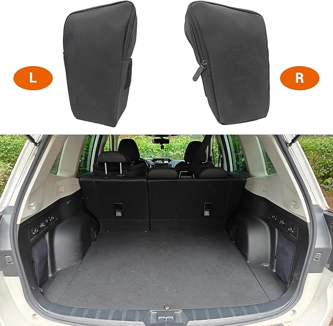 Trunk Upgrade, Trunk Organizer Pocket Bag, Trunk Cubby Storage bag, Cargo side pocket For Subaru Forester SK 2024 2023 2022