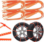 Anti Snow Chains, Snow Tire Chains, Reusable Anti-skid Snow Chains, Portable Pickup Truck and SUV Chains, Winter Tire Wheel C