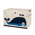 3 Sprouts Large Toy Chest for Kids with Lid and Handles - Collapsible Toy Storage Bin/Trunk/Box/Basket Organizer for Boys & G