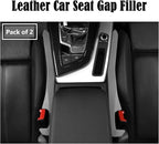 Car Seat Gap Filler 2 Pack, Universal Organizer for Car SUV Truck to Fill The Space Between Seat and Console, Car Seat Blocker and Catcher Prevent Things from Dropping, Easy to Install (Grey)