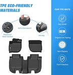 Nilight TPE Floor Mats for Honda HR-V (HRV) 2016 2017 2018 2019 2020 2021 2022,All Weather Custom Fit Heavy Duty Floor Liners