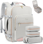 LOVEVOOK Travel Backpack for Women & Men 40L,Airline Approved Carry On Backpack Travel Essentials,TSA Carry on Luggage,Waterp