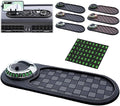 2026 New Multifunctional Car Dashboard Mobile Phone Holder Anti Slip Phone Mat for Car Rotatable Car Dashboard Accessories wi
