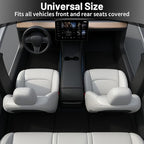 WILLBOND 10 Pcs Self-Adhesive Disposable Car Floor Mats, 15.7"x19.6" Black Felt with Adhesive Backing, 1mm Thick, Universal M