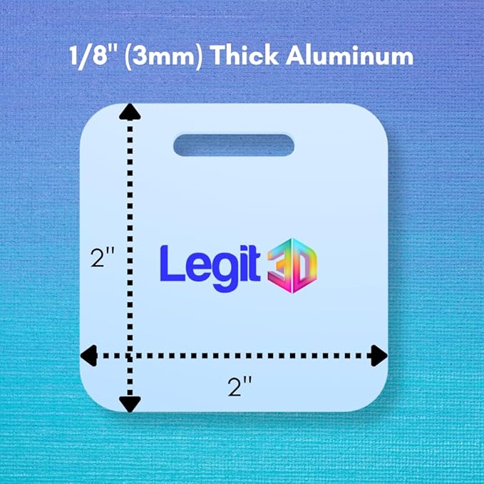 Custom Metal Luggage Tags (3 or 6 Pack) - Personalized Unique Suitcase & Backpack Travel, Durable, Waterproof & Heavy Duty (O