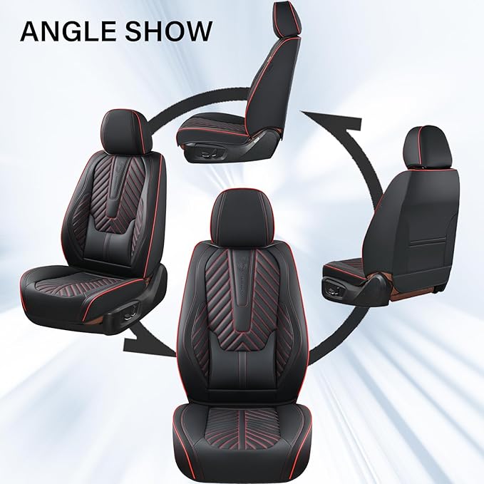 Coverado Seat Covers, Front Car Seat Covers, Waterproof Seat Covers, Car Seat Covers Front Seats, Leather Seat Covers for Car