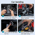 10000A Car Battery Jump Starter(for All Gas or up to 12L Diesel) Powerful Car Jump Starter with Dual USB Quick Charge and DC