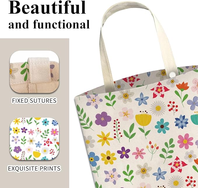Car Trash Can, Cute Car Trash Bag, Hanging Car Organizer and Storage Bag, Trash Bin for Car Accessories, Vehicle, Travelling, Camping Cute Colorful Flower
