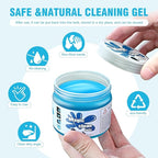 DNA MOTORING 2 Pack Car Cleaning Gels Auto Detailing Tools Cleaning Putty Car Interior Cleaner, Car Jelly Cleaner, Keyboard C