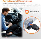 OBD2 Scanner Diagnostic Scan Tool with Solution Car Code Reader Reset Tools Check Engine Light SCAN Tool Car Accessories Read