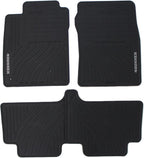 Genuine Toyota Accessories PT908-89090-20 Front and Rear All-Weather Floor Mat (Black), Set of 4