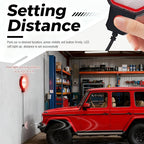 LED Garage Parking Aid Adjustable,Dual Power Garage Parking Sensor with LED Red/Yellow/Green Display,Portable Garages Car Sto