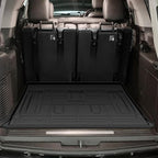 Floor Mats for Chevy Tahoe 2007 2008 2009 2010 2011 2012-2014 & GMC Yukon Bench (NOT fit XL or Hybrid), for Chevrolet Tahoe Floor Mats 1st & 2nd Row & Cargo Liner, 8 Seats, TPE Summer Winter