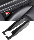 2PCS Car Seat Gap Filler,Car Accessories Car Organizer,Cars Seat Gap Filler Organizer with 2 Storage Areas,Used for Phone,Wallets,Keys,Eyeglasses,Fit for Most Cars,Trucks,SUVs (Carbon Fiber)