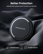 Miracase Magnetic Golf Cart, Gym Phone Holder, Strong Magnet Phone Mount Compatible with iPhone, Google Pixel Any Smartphone, Golf Cart Accessories Phone Caddy Gift for Friends