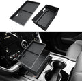 ECOZEN 2026 GMC Yukon Center Console Organizer - Double-Layer TPE For 2025-2026 Yukon/Yukon XL Console Storage Tray Compatible with 2025-2026 Yukon XL(Elevation/AT4) Accessories - Not For Denali