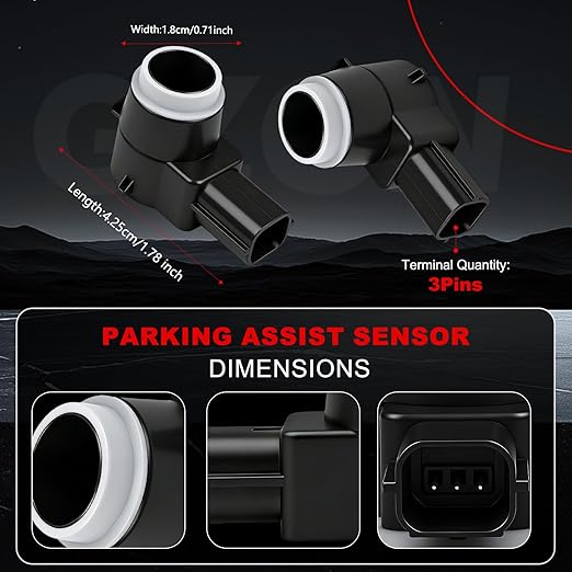 Parking Assist Sensor Compatible with Chevy Avalanche Silverado Suburban,GMC Sierra Yukon,Buick Lucerne Enclave 25961317 2596