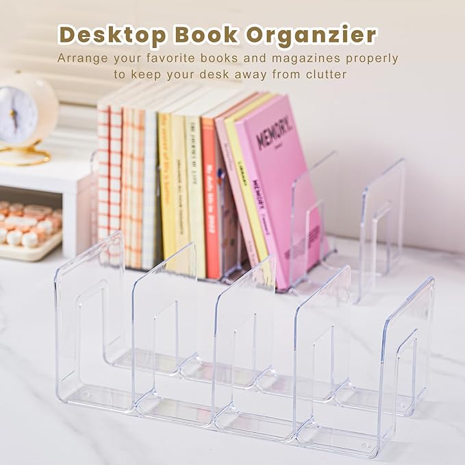 Clear Acrylic Kids Shoe Rack for Closet Organizers and Storage | 4 Pack Small Shoe Rack 4 Sections Toddler Baby Shoe Storage 