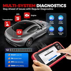 LAUNCH OBD2 Scanner CRP123I V3.0 Elite, 2026 Lifetime Free WiFi Update Scan Tool, FCA SGW, CANFD&DoIP, SAS/Throttle/Brake/BMS