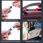Car Safety Hammer Window Breaker and Seat Belt Cutter, Multi-Function Car Emergency Escape Tool Life-Saving Emergency Artifac