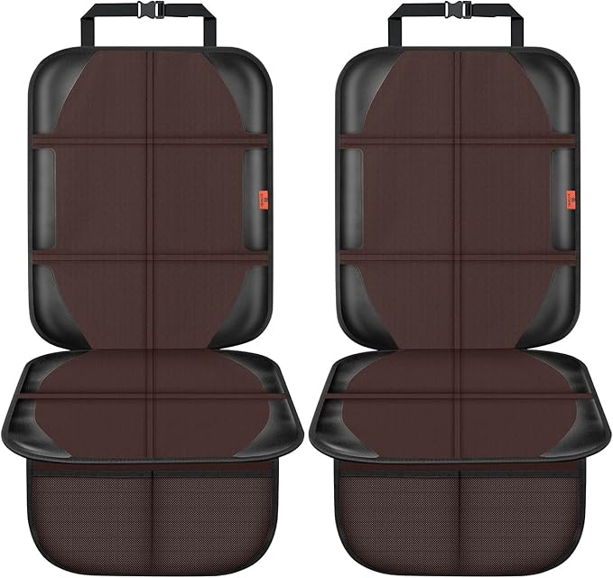 Car Seat Protector,2 Pack Automotive Seat Protectors Baby Carseat Pad Waterproof & Durable 600D Fabric for Child Baby Car Sea