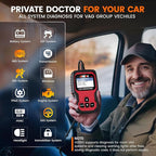 ANCEL VD500 OBD2 Scanner Diagnostic Tool for Volkswagen VW Audi Skoda Seat Diagnosis Check Engine Light EPB ABS SRS Code Reader