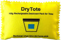 DryTote Rechargeable Desiccant Pack (Pack of 50), Ultimate Moisture Absorption, Color Change Indicator, Safe Storage Protecti