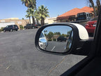 Blind Spot Mirror, Ampper 2" Round HD Glass Convex Aluminum Frame Wide Angle Rear View Mirror For All Universal Vehicles Car Suv (Pack Of 4)